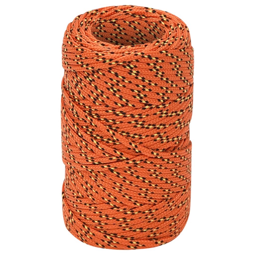 Boottouw 2 mm 25 m polypropyleen oranje is nu te koop bij PeponiXL, paradijselijk wonen!