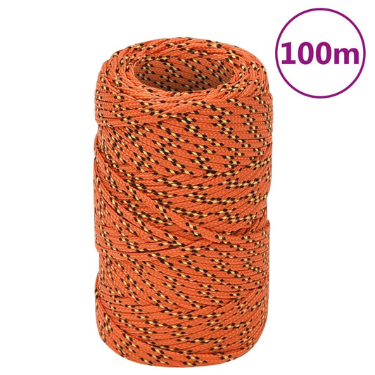 Boottouw 2 mm 100 m polypropyleen oranje is nu te koop bij PeponiXL, paradijselijk wonen!