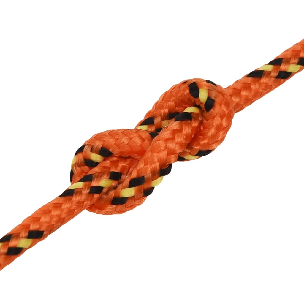 Boottouw 4 mm 50 m polypropyleen oranje is nu te koop bij PeponiXL, paradijselijk wonen!
