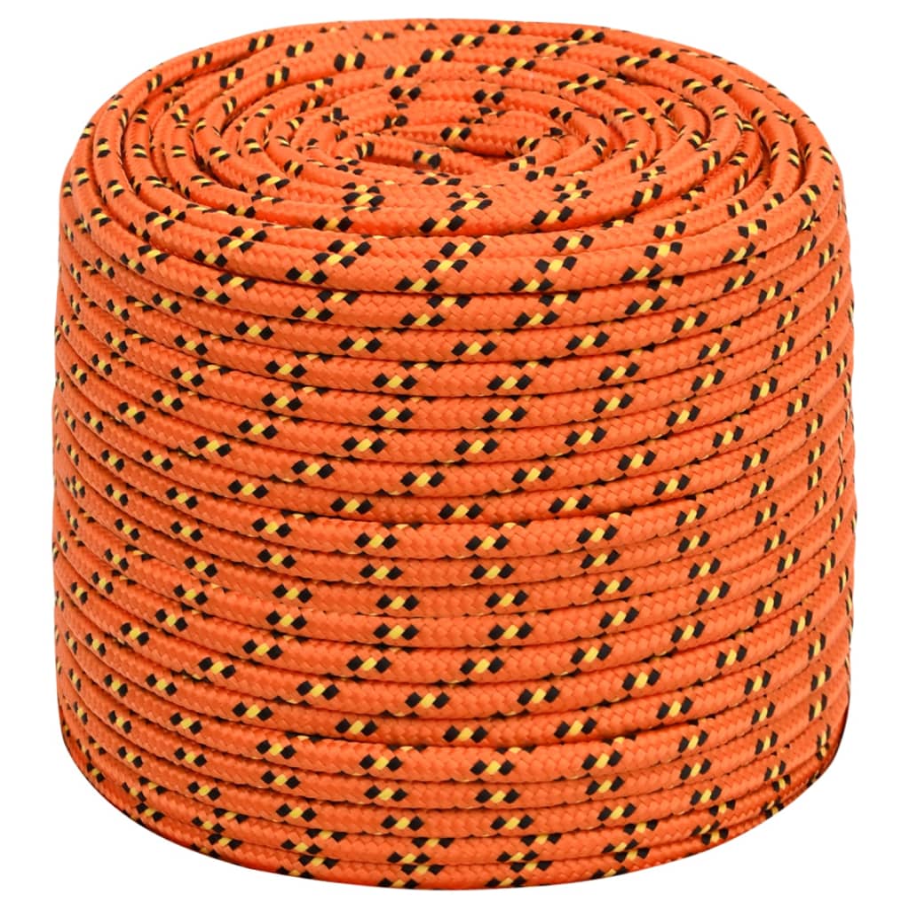 Boottouw 10 mm 100 m polypropyleen oranje is nu te koop bij PeponiXL, paradijselijk wonen!