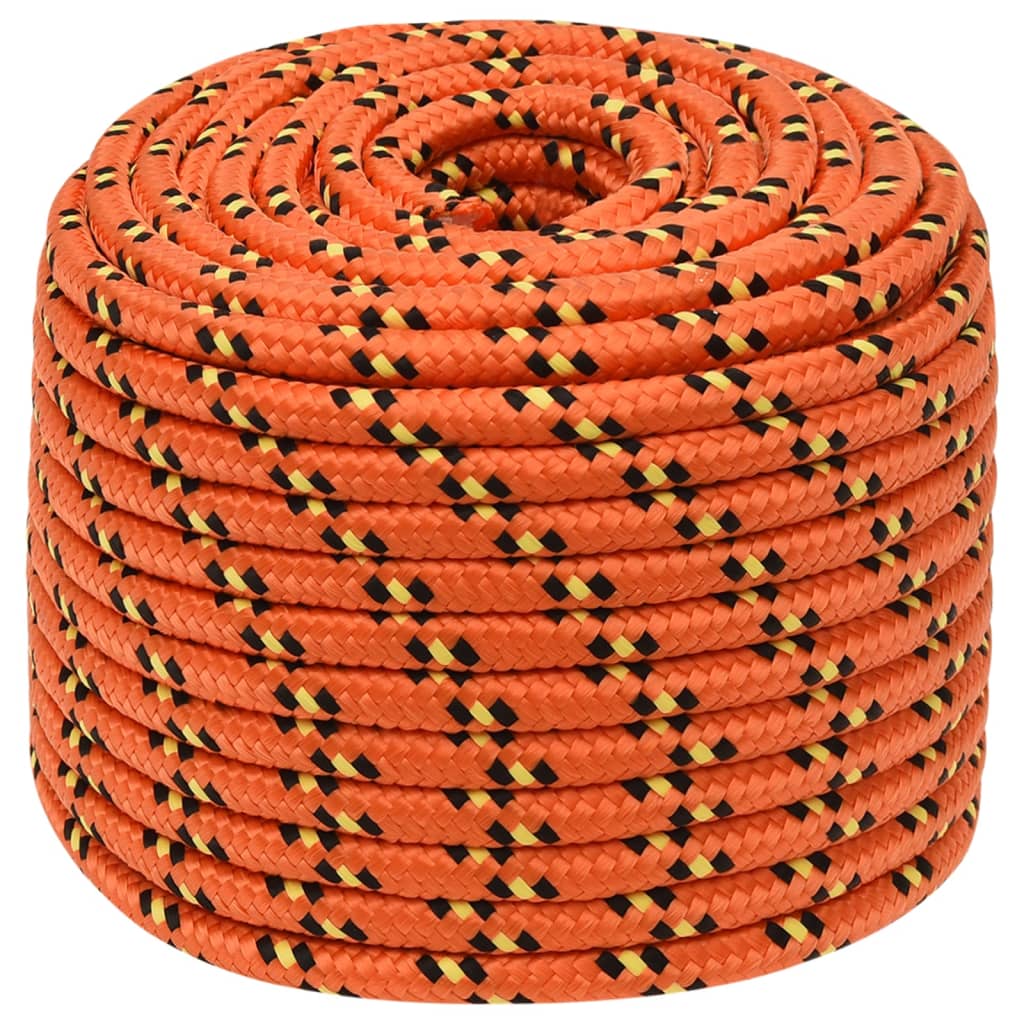Boottouw 12 mm 50 m polypropyleen oranje is nu te koop bij PeponiXL, paradijselijk wonen!