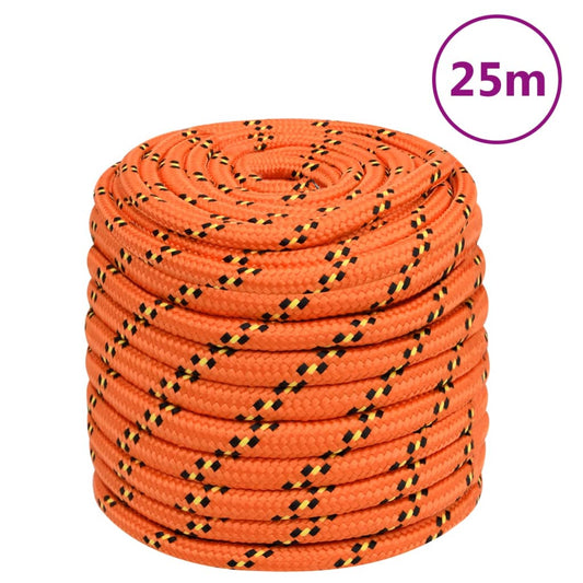 Boottouw 16 mm 25 m polypropyleen oranje is nu te koop bij PeponiXL, paradijselijk wonen!