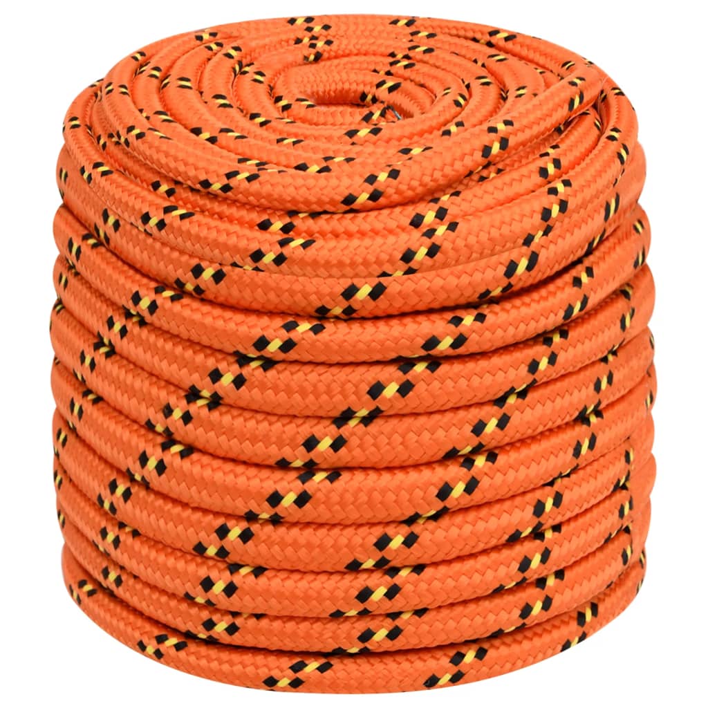 Boottouw 16 mm 25 m polypropyleen oranje is nu te koop bij PeponiXL, paradijselijk wonen!