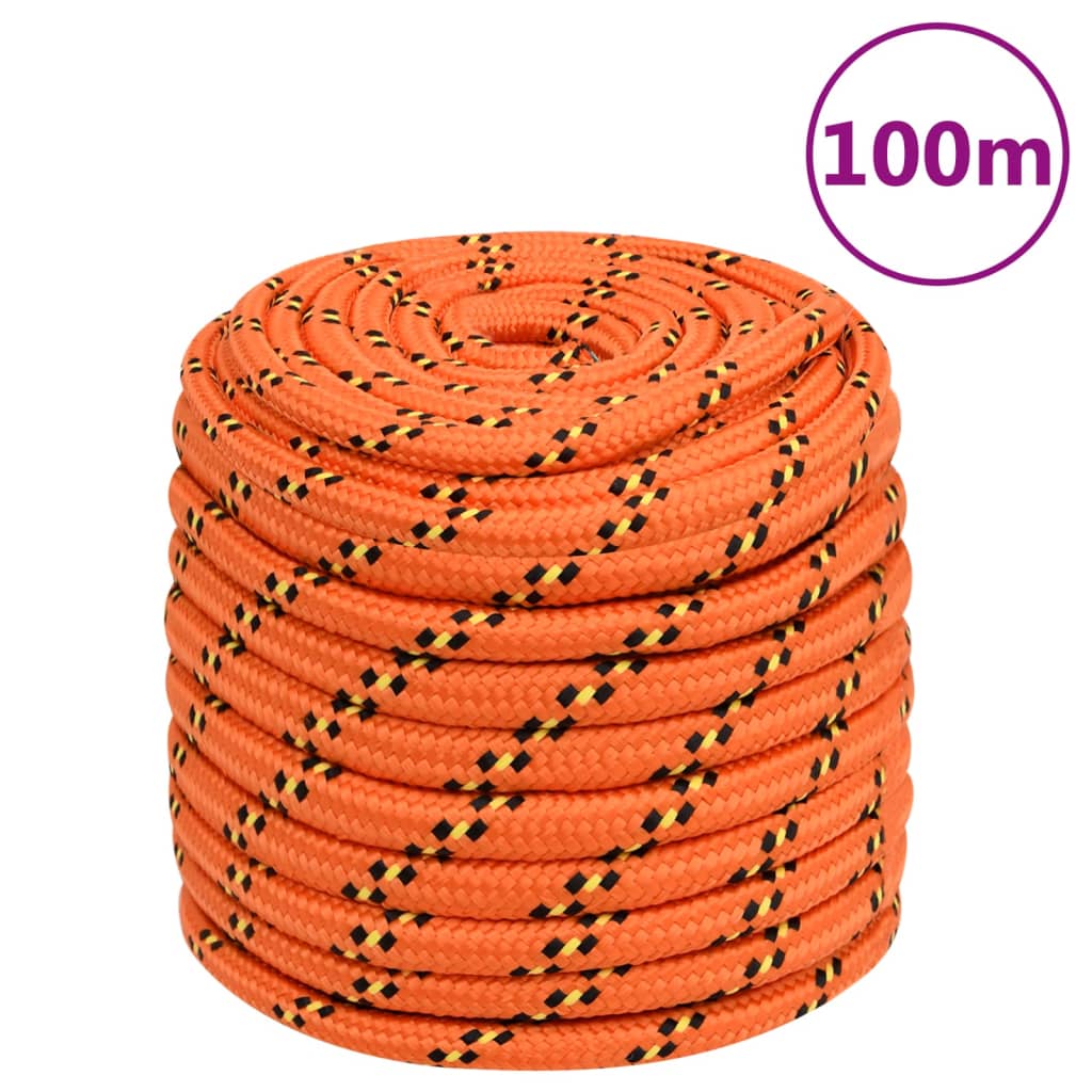 Boottouw 16 mm 100 m polypropyleen oranje is nu te koop bij PeponiXL, paradijselijk wonen!