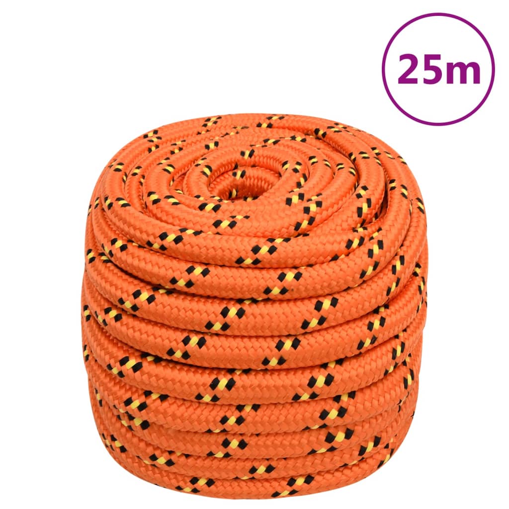 Boottouw 20 mm 25 m polypropyleen oranje is nu te koop bij PeponiXL, paradijselijk wonen!