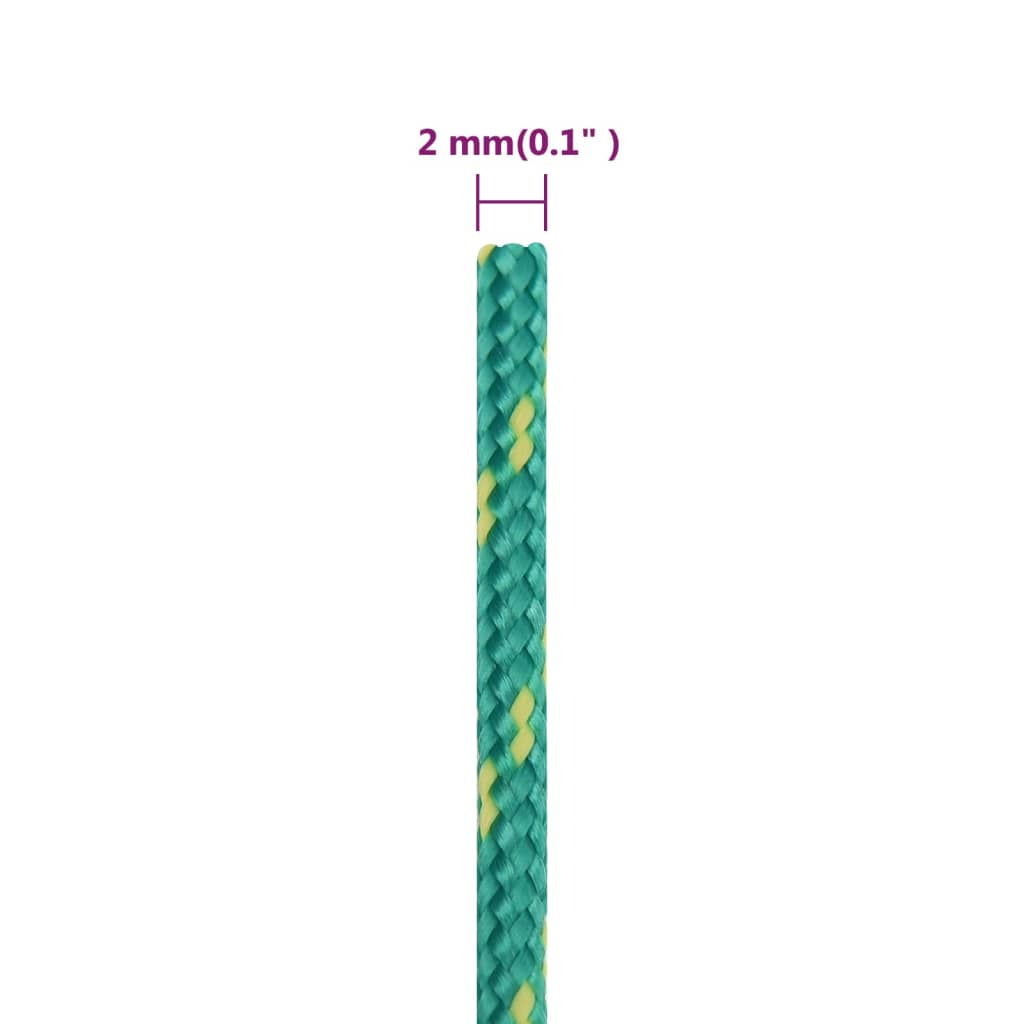 Boottouw 2 mm 100 m polypropyleen groen is nu te koop bij PeponiXL, paradijselijk wonen!
