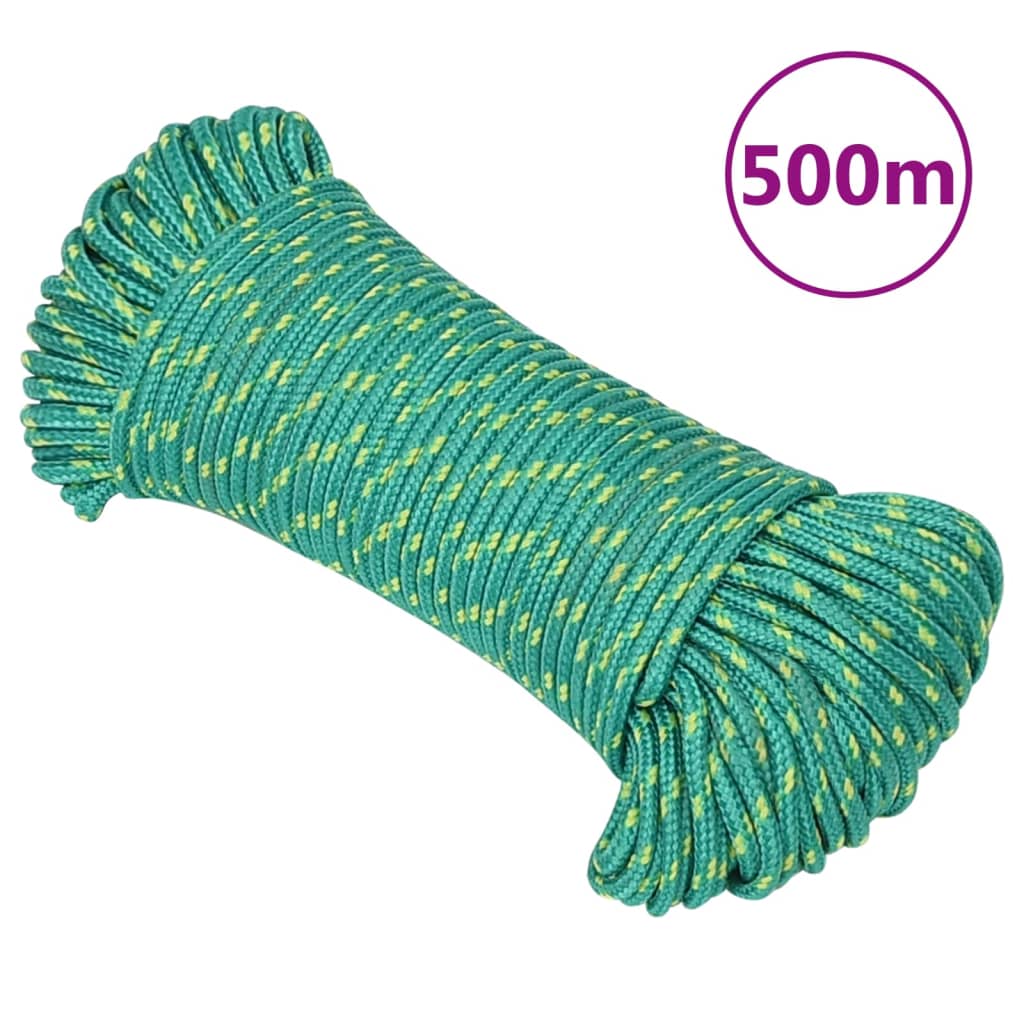 Boottouw 3 mm 500 m polypropyleen groen is nu te koop bij PeponiXL, paradijselijk wonen!