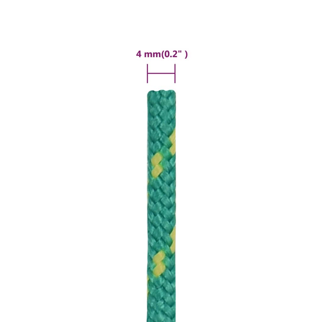 Boottouw 4 mm 50 m polypropyleen groen is nu te koop bij PeponiXL, paradijselijk wonen!