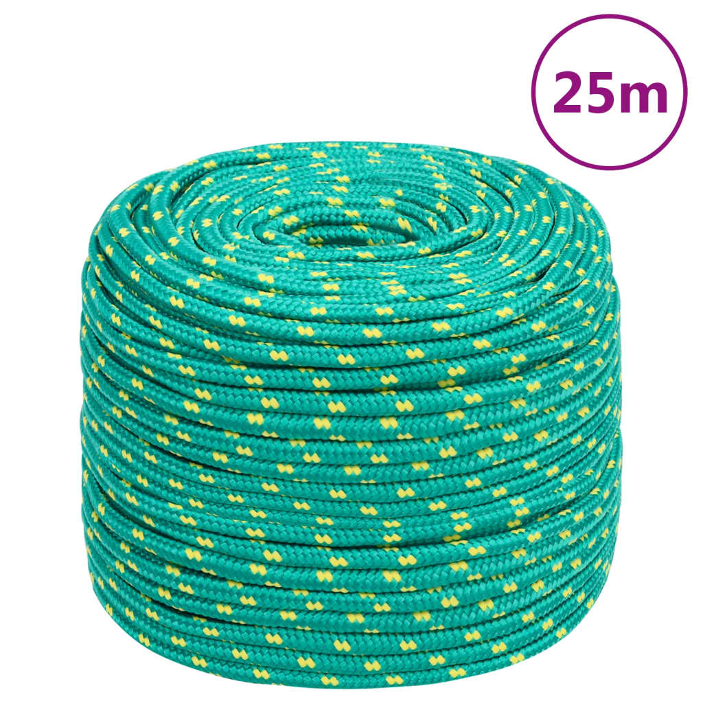 Boottouw 8 mm 25 m polypropeen groen is nu te koop bij PeponiXL, paradijselijk wonen!