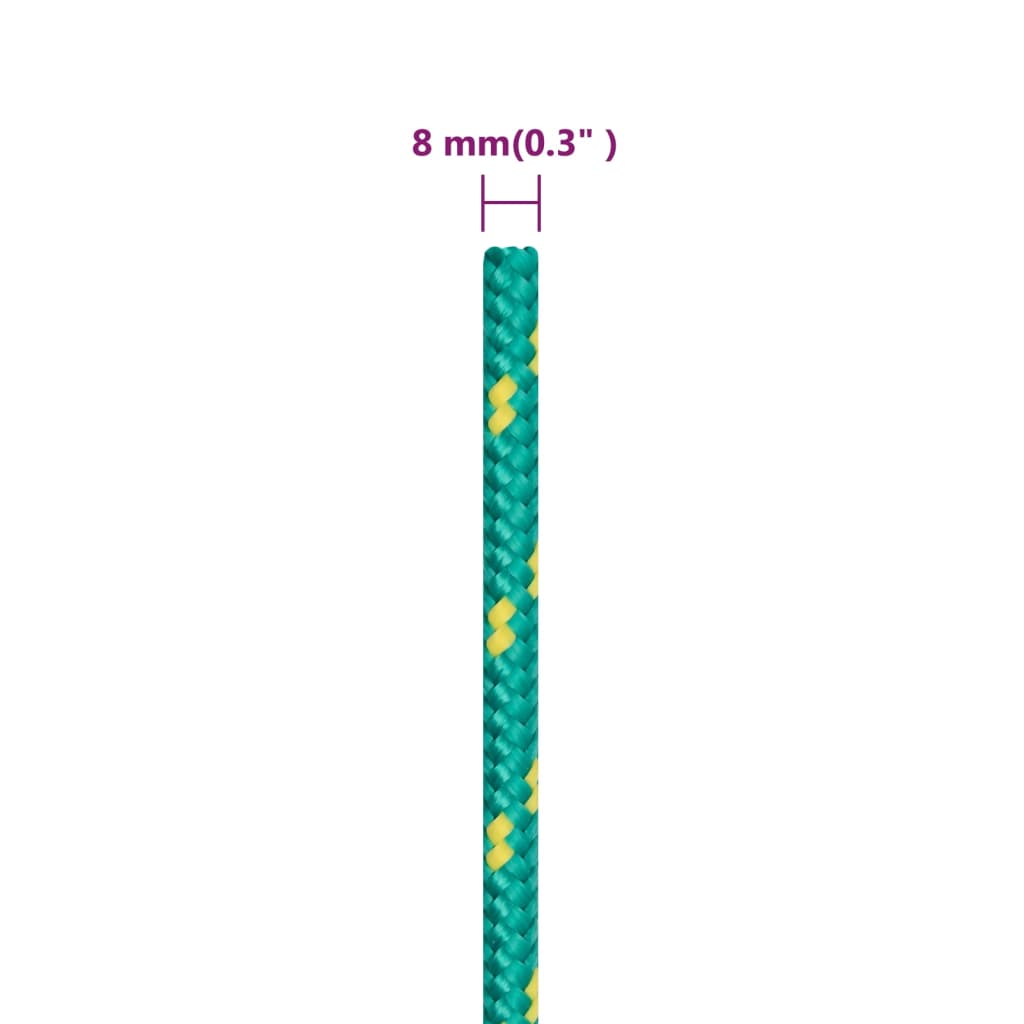Boottouw 8 mm 250 m polypropyleen groen is nu te koop bij PeponiXL, paradijselijk wonen!