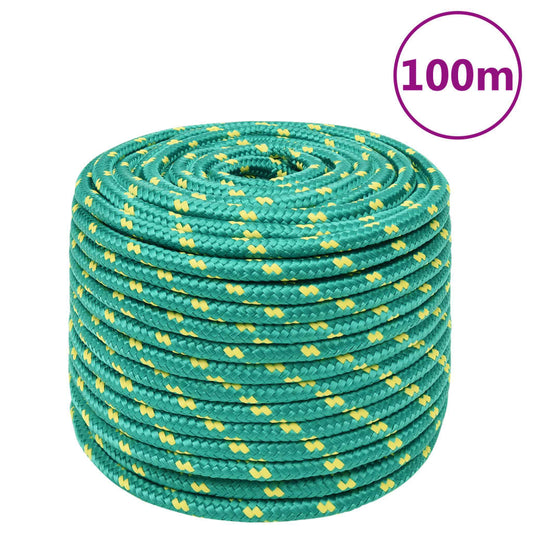 Boottouw 12 mm 100 m polypropyleen groen is nu te koop bij PeponiXL, paradijselijk wonen!