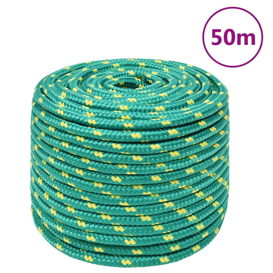 Boottouw 14 mm 50 m polypropyleen groen is nu te koop bij PeponiXL, paradijselijk wonen!