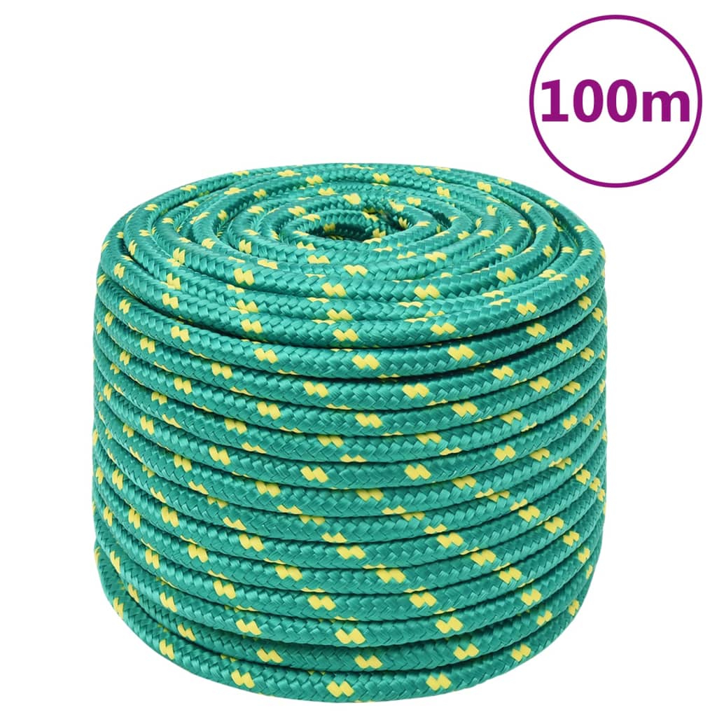 Boottouw 14 mm 100 m polypropyleen groen is nu te koop bij PeponiXL, paradijselijk wonen!