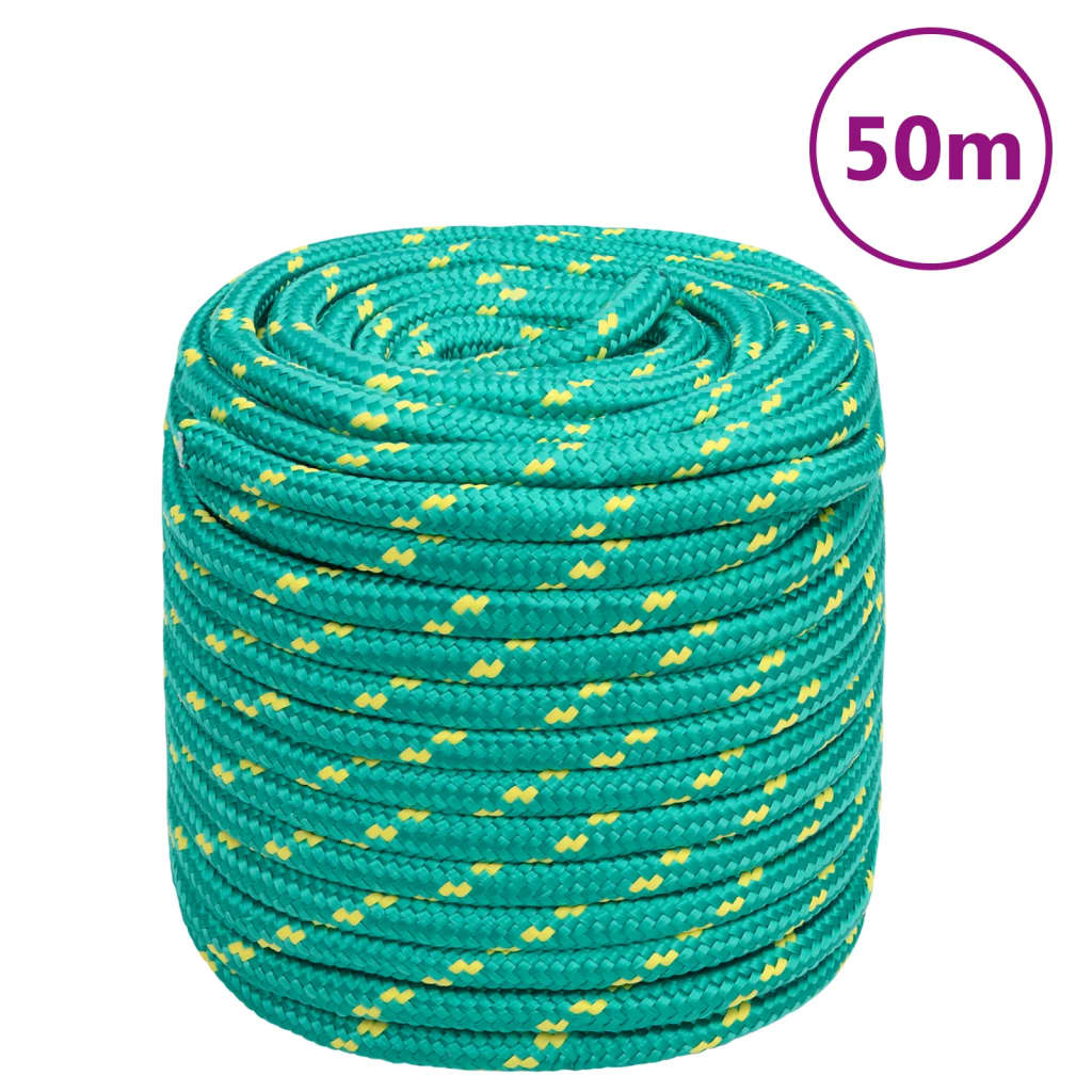 Boottouw 16 mm 50 m polypropyleen groen is nu te koop bij PeponiXL, paradijselijk wonen!