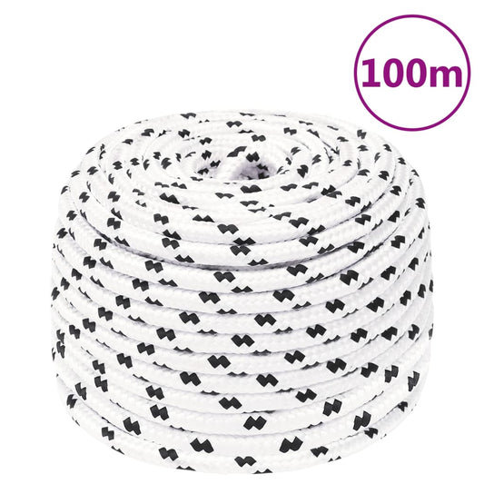 Werktouw 10 mm 100 m polyester wit is nu te koop bij PeponiXL, paradijselijk wonen!