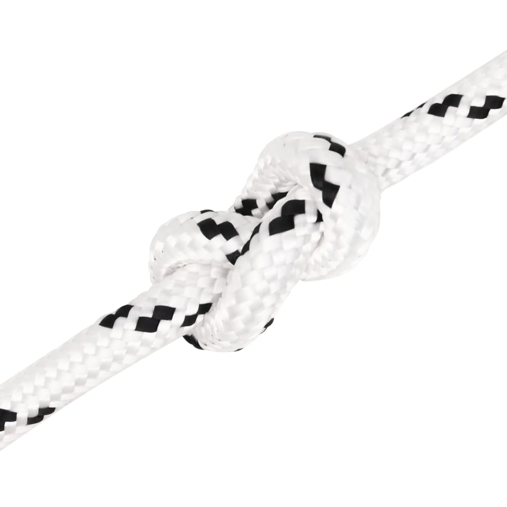Boottouw gevlochten 12 mmx100 m polyester wit is nu te koop bij PeponiXL, paradijselijk wonen!