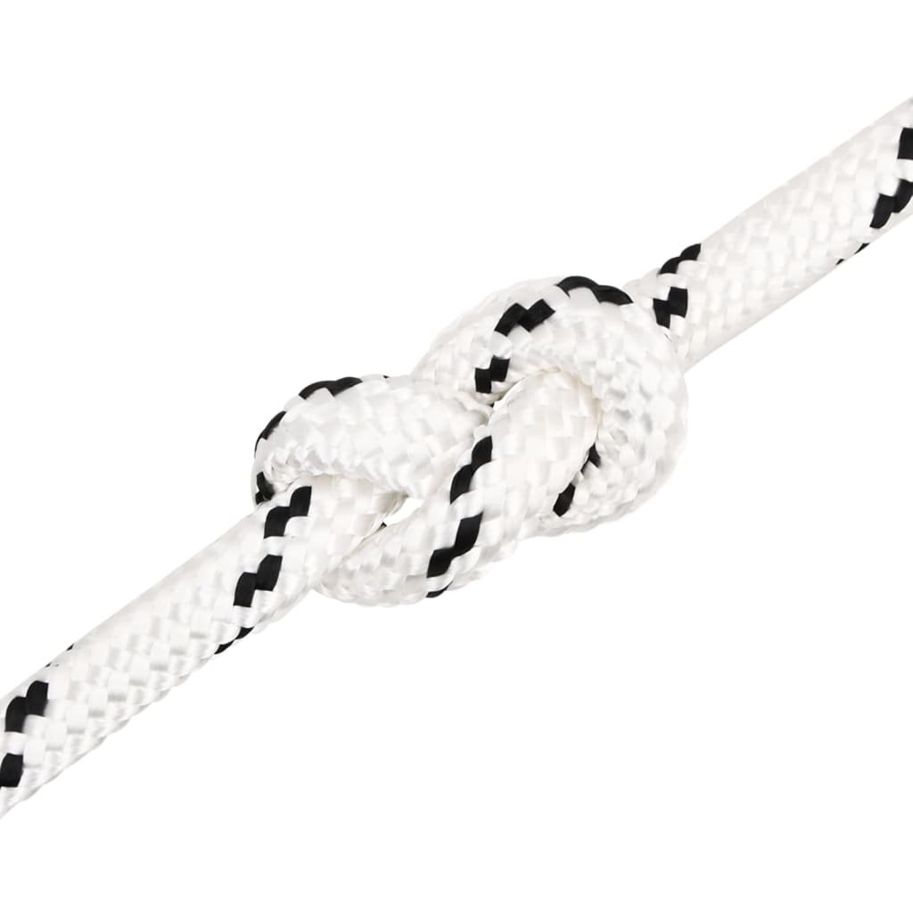 Boottouw gevlochten 18 mmx25 m polyester wit is nu te koop bij PeponiXL, paradijselijk wonen!