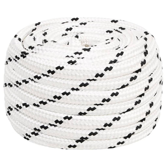 Boottouw gevlochten 20 mmx50 m polyester wit is nu te koop bij PeponiXL, paradijselijk wonen!
