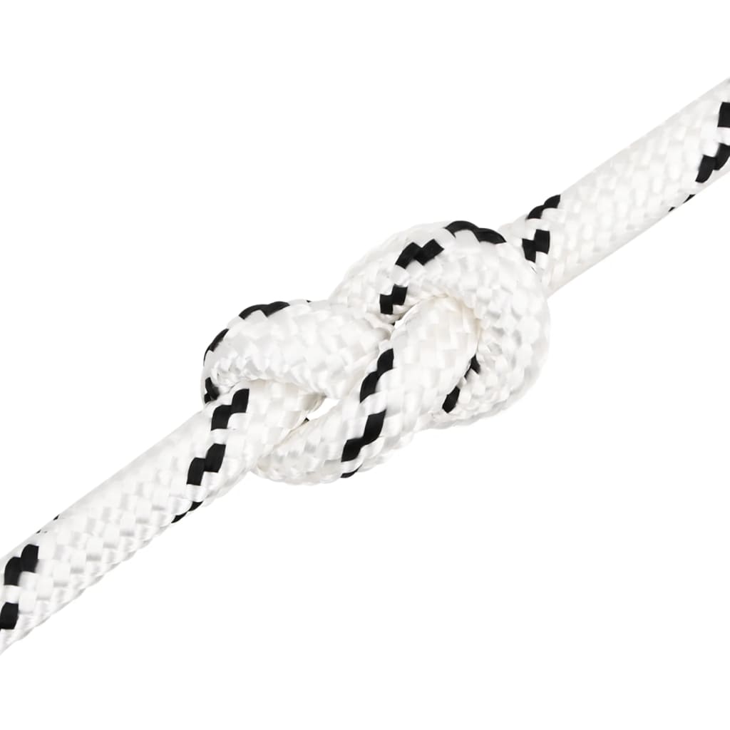 Boottouw gevlochten 20 mmx100 m polyester wit is nu te koop bij PeponiXL, paradijselijk wonen!