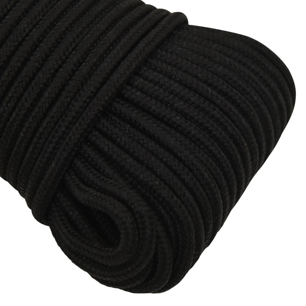 Werktouw 4 mm 250 m polyester zwart is nu te koop bij PeponiXL, paradijselijk wonen!