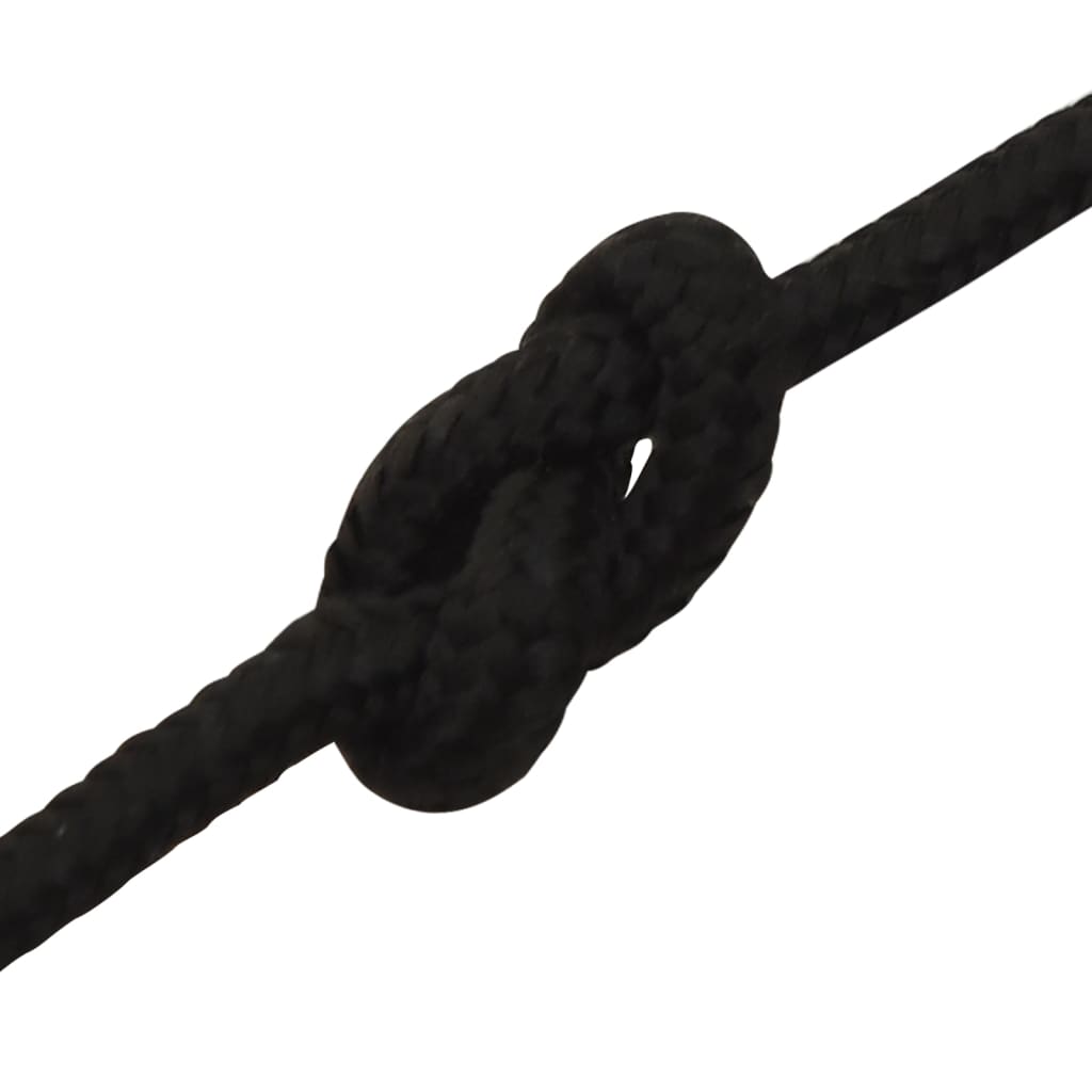 Werktouw 4 mm 250 m polyester zwart is nu te koop bij PeponiXL, paradijselijk wonen!