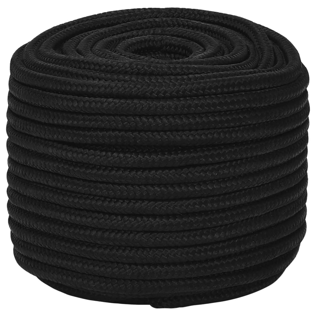 Werktouw 12 mm 100 m polyester zwart is nu te koop bij PeponiXL, paradijselijk wonen!