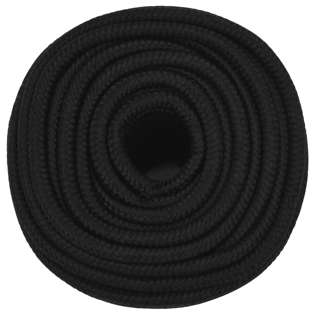 Werktouw 12 mm 250 m polyester zwart is nu te koop bij PeponiXL, paradijselijk wonen!