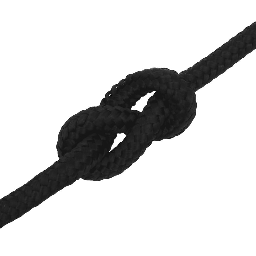 Werktouw 12 mm 250 m polyester zwart is nu te koop bij PeponiXL, paradijselijk wonen!