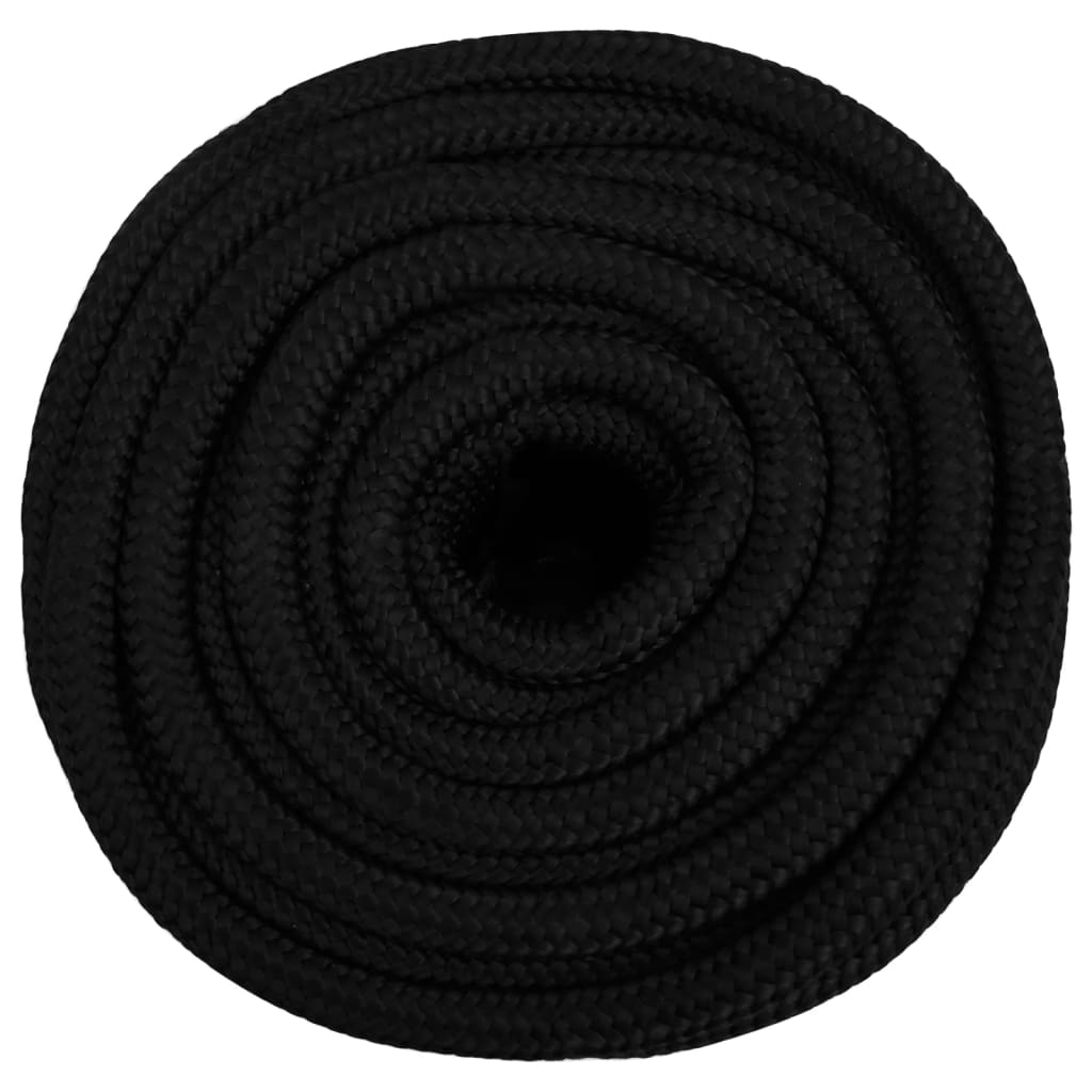 Werktouw 18 mm 100 m polyester zwart is nu te koop bij PeponiXL, paradijselijk wonen!