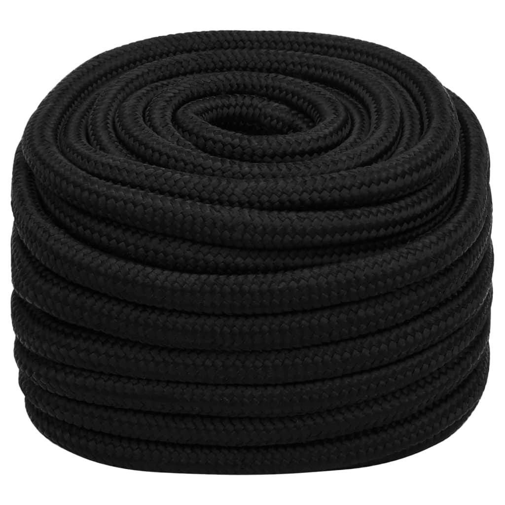 Werktouw 20 mm 50 m polyester zwart is nu te koop bij PeponiXL, paradijselijk wonen!