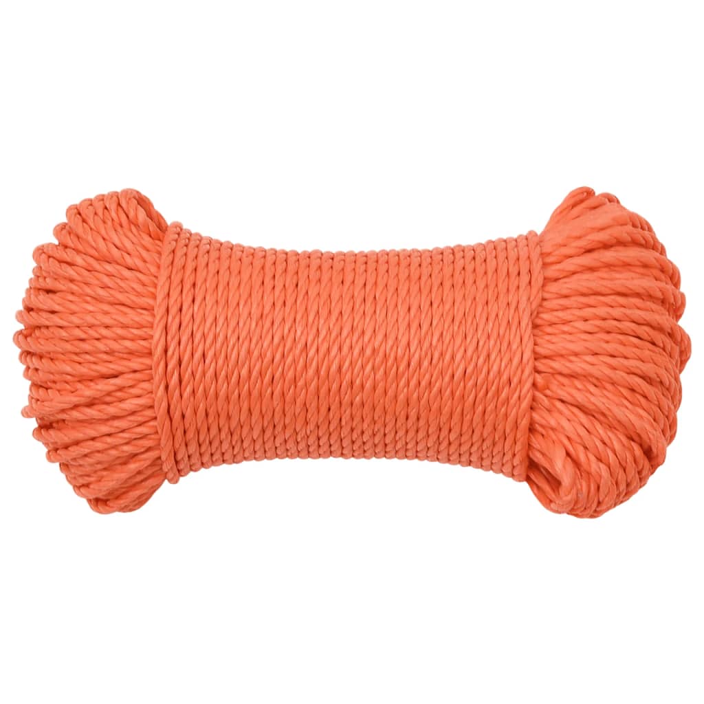 Werktouw 3 mm 50 m polypropeen oranje is nu te koop bij PeponiXL, paradijselijk wonen!