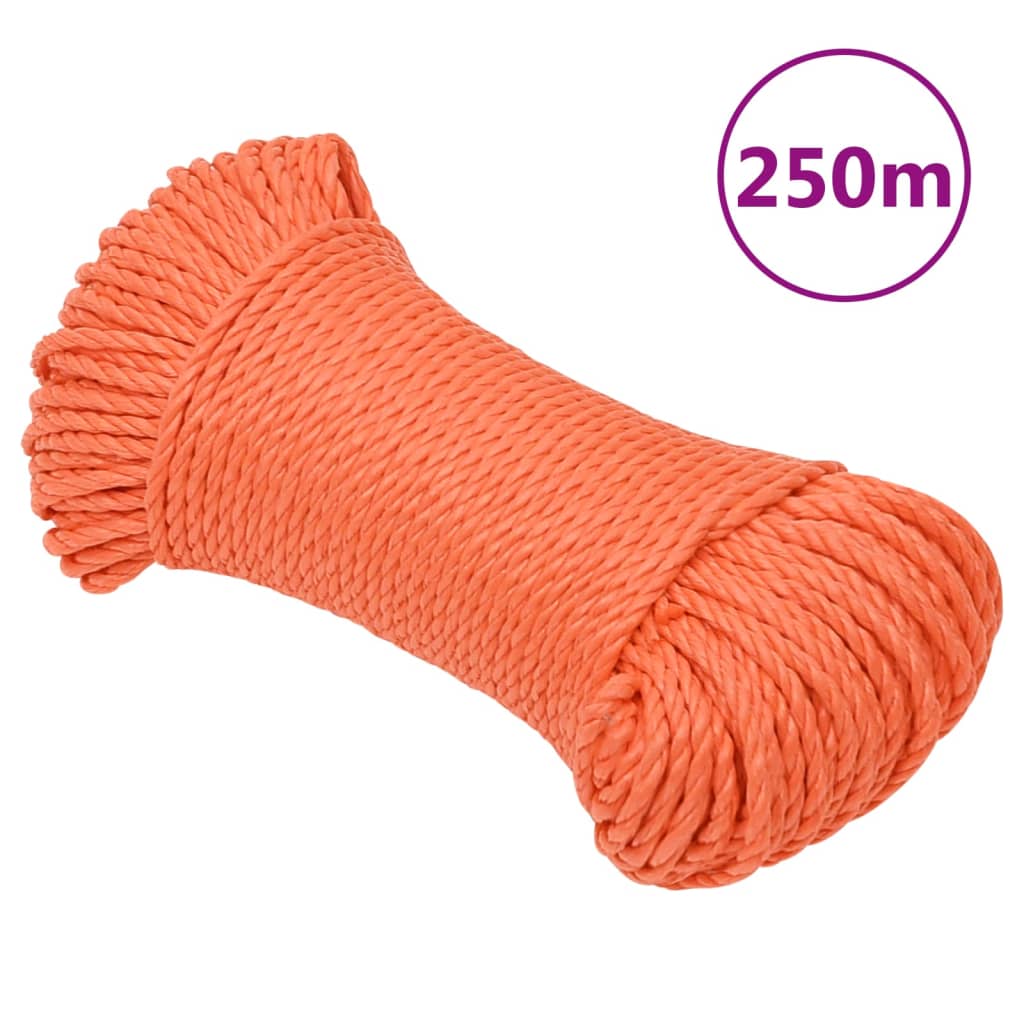 Werktouw 3 mm 250 m polypropeen oranje is nu te koop bij PeponiXL, paradijselijk wonen!