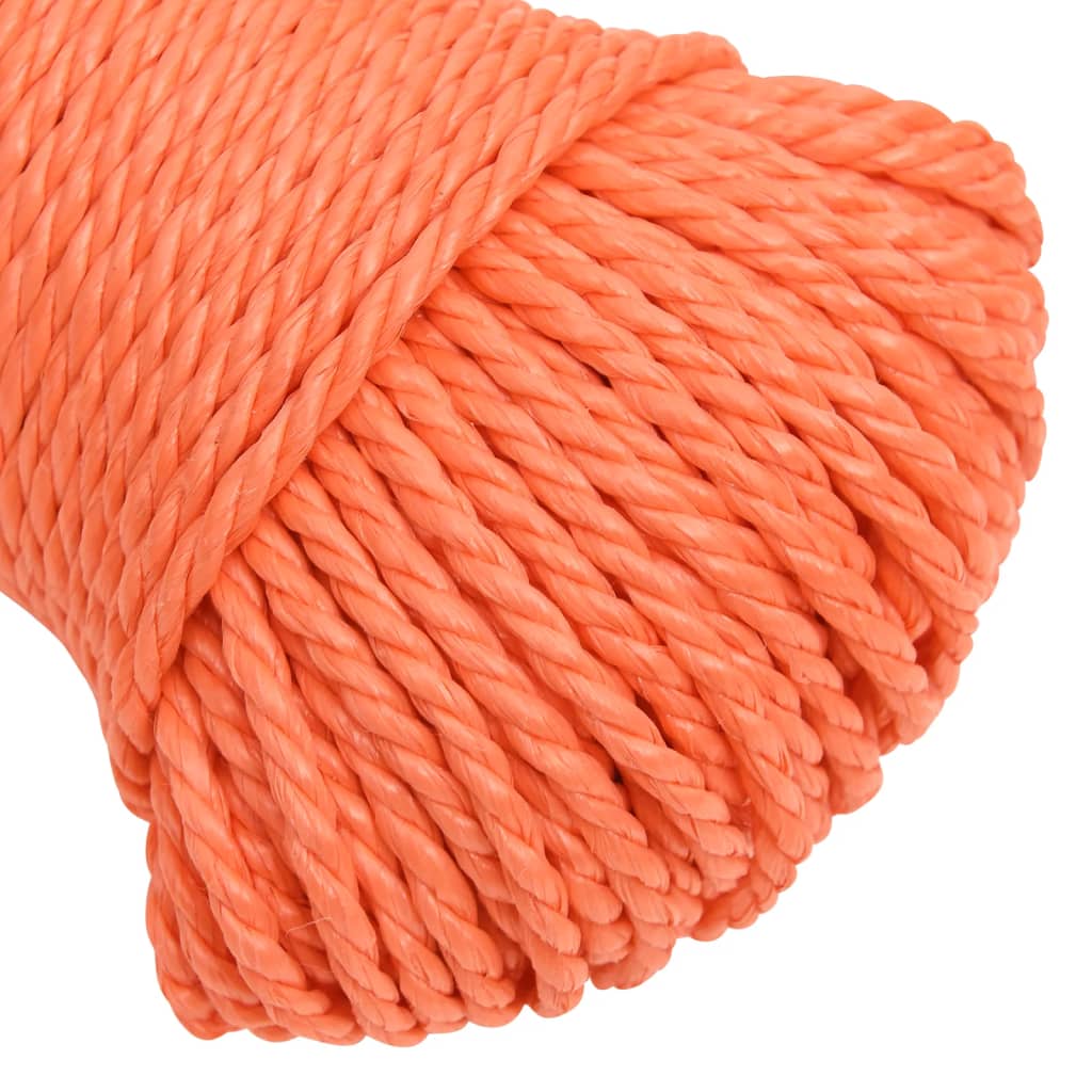 Werktouw 6 mm 100 m polypropeen oranje is nu te koop bij PeponiXL, paradijselijk wonen!