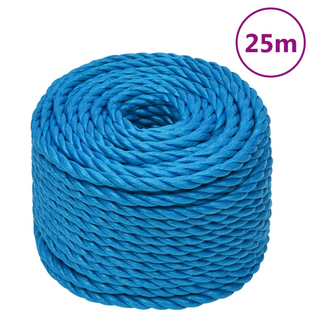 Werktouw 14 mm 25 m polypropeen blauw is nu te koop bij PeponiXL, paradijselijk wonen!