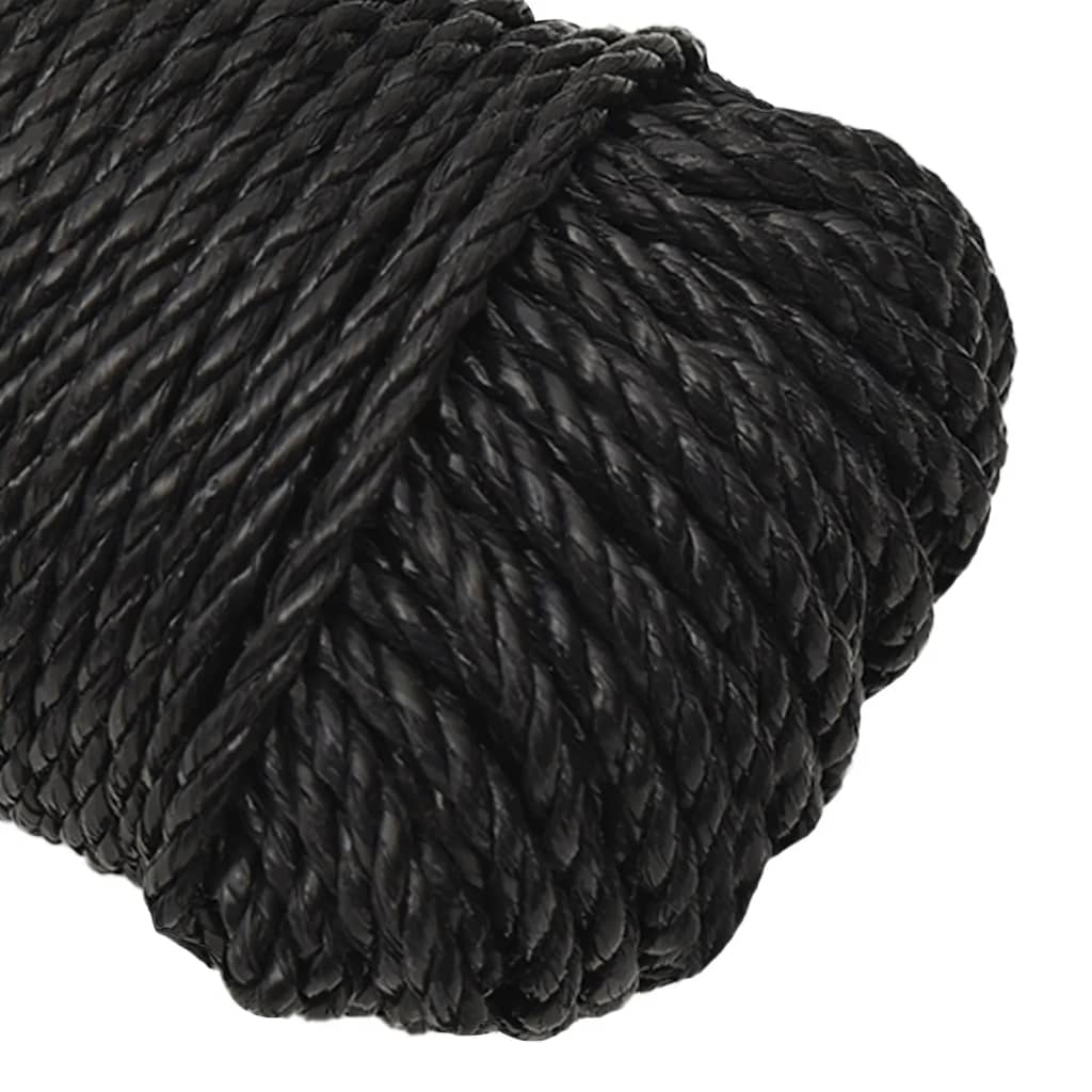 Werktouw 3 mm 25 m polypropeen zwart is nu te koop bij PeponiXL, paradijselijk wonen!