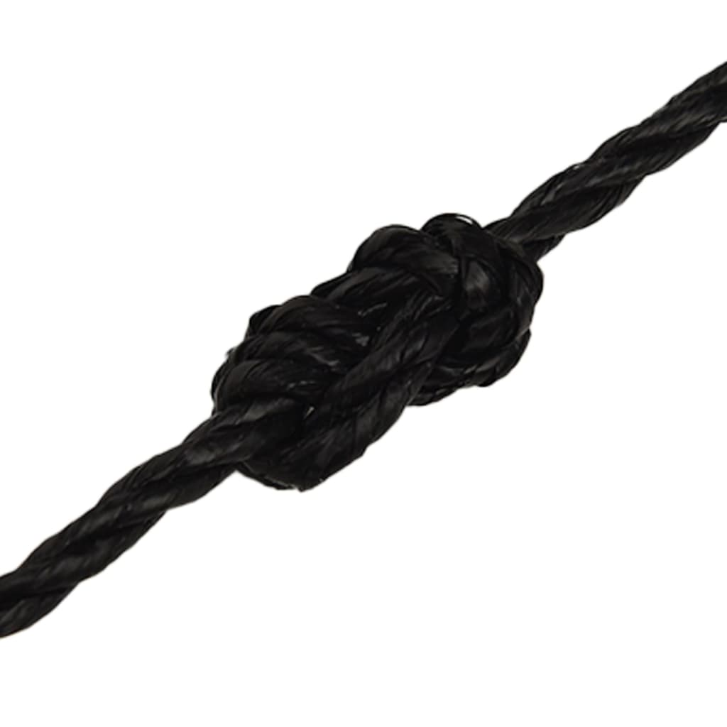Werktouw 8 mm 500 m polypropeen zwart is nu te koop bij PeponiXL, paradijselijk wonen!