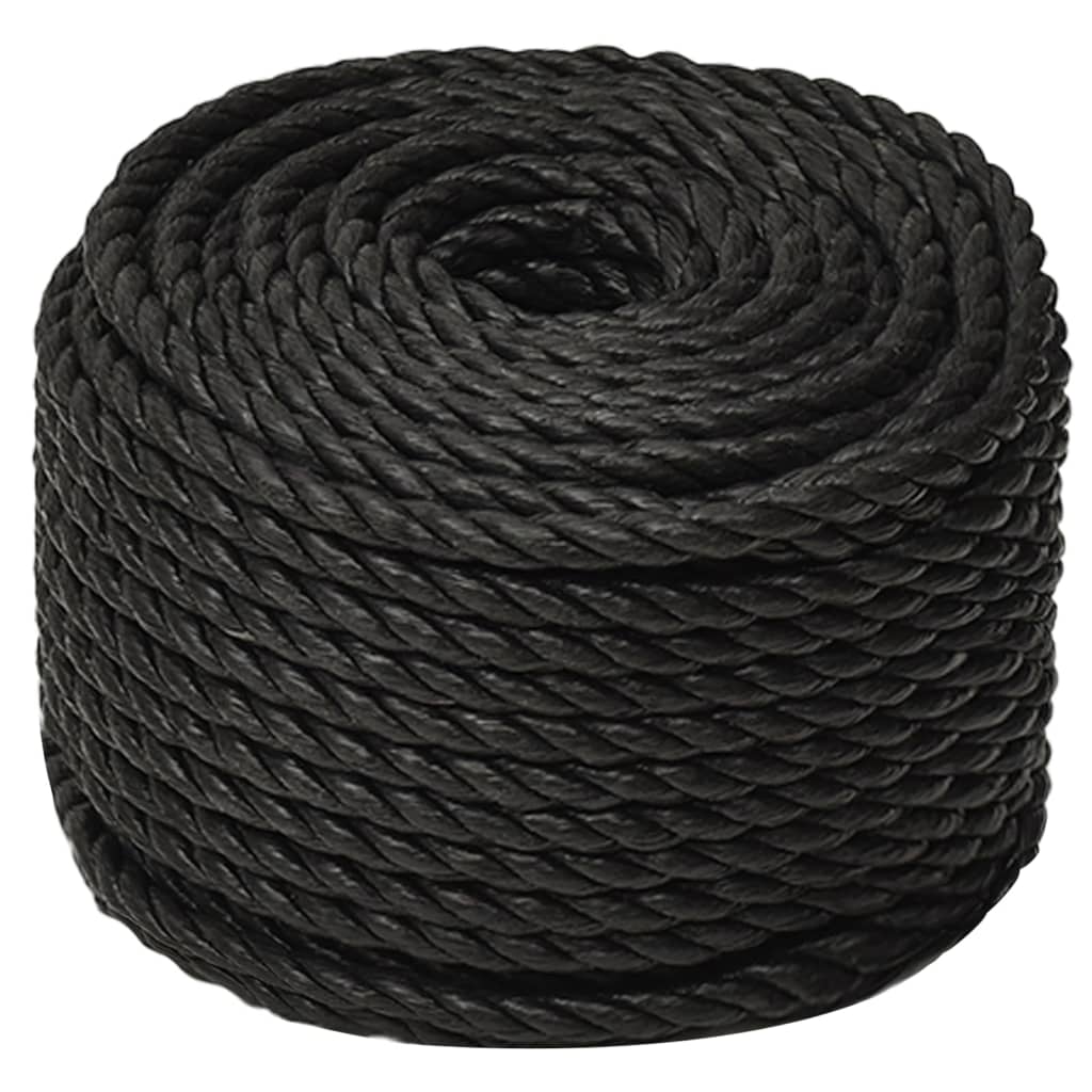 Werktouw 14 mm 50 m polypropeen zwart is nu te koop bij PeponiXL, paradijselijk wonen!