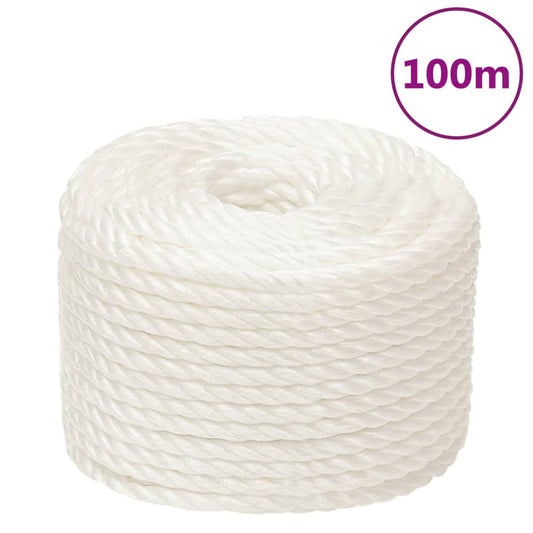 Werktouw 10 mm 100 m polypropeen wit is nu te koop bij PeponiXL, paradijselijk wonen!