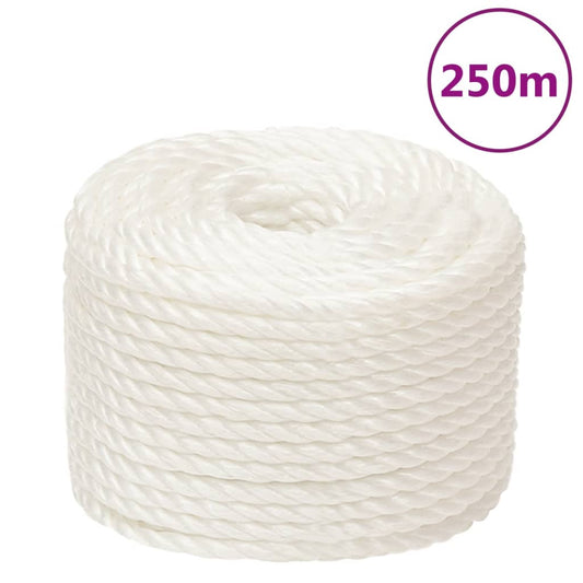 Werktouw 10 mm 250 m polypropeen wit is nu te koop bij PeponiXL, paradijselijk wonen!