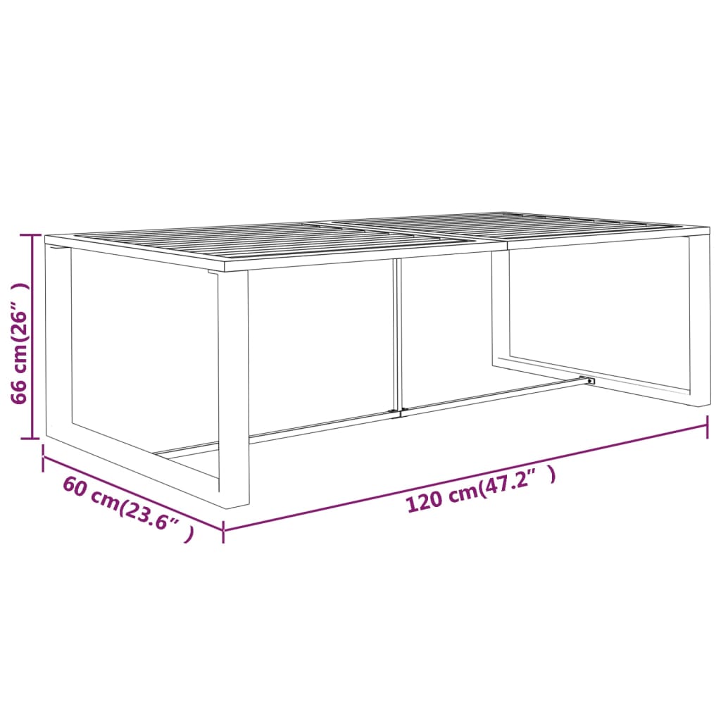 7-delige Loungeset met kussens aluminium antracietkleurig is nu te koop bij PeponiXL, paradijselijk wonen!