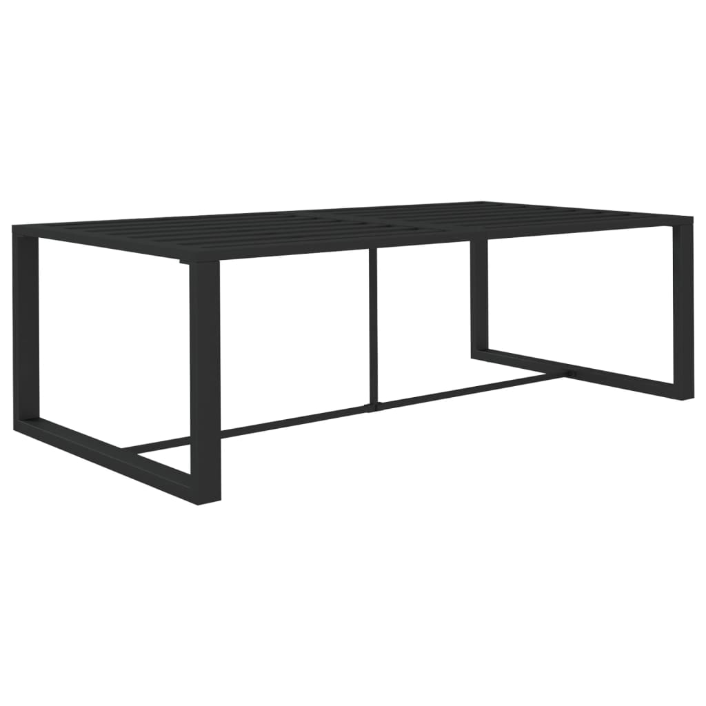 7-delige Loungeset met kussens aluminium antracietkleurig is nu te koop bij PeponiXL, paradijselijk wonen!