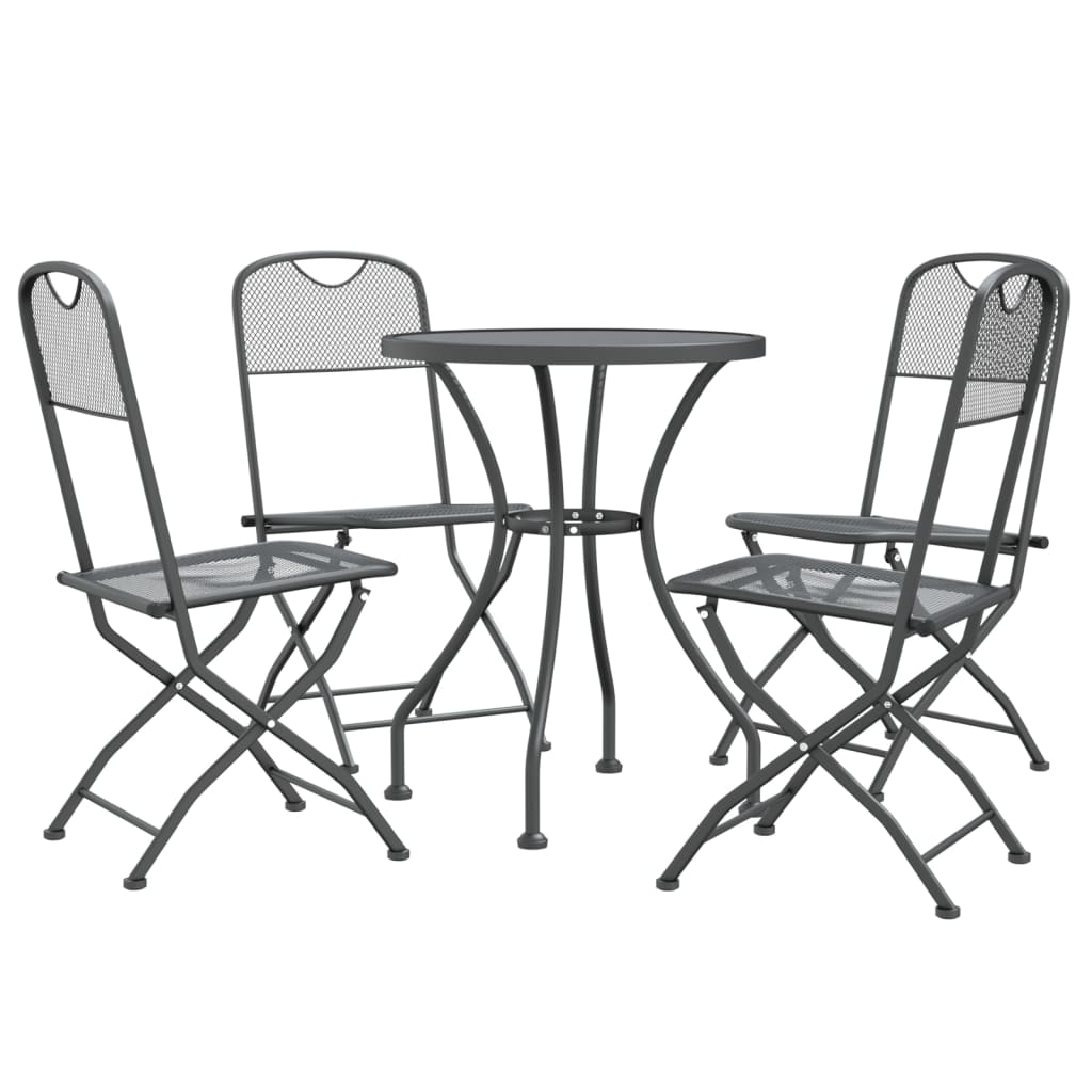 5-delige Tuinset metaalgaas antracietkleurig is nu te koop bij PeponiXL, paradijselijk wonen!