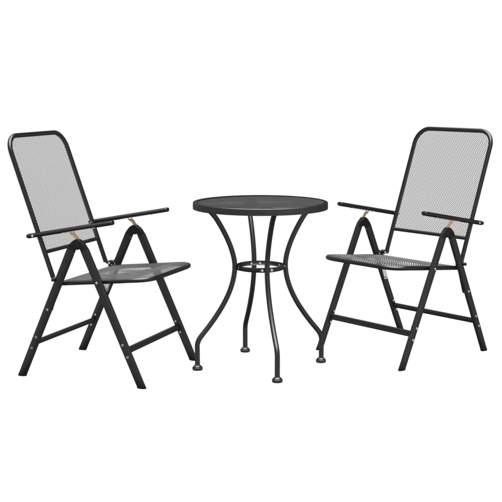 3-delige Tuinset metaalgaas antracietkleurig is nu te koop bij PeponiXL, paradijselijk wonen!