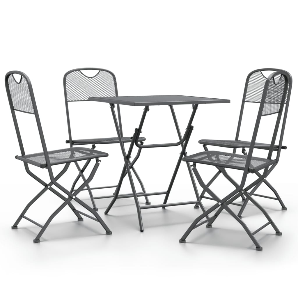 5-delige Tuinset metaalgaas antracietkleurig is nu te koop bij PeponiXL, paradijselijk wonen!