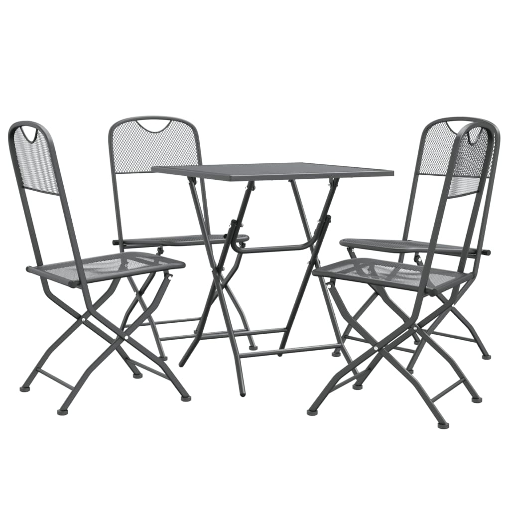 5-delige Tuinset metaalgaas antracietkleurig is nu te koop bij PeponiXL, paradijselijk wonen!