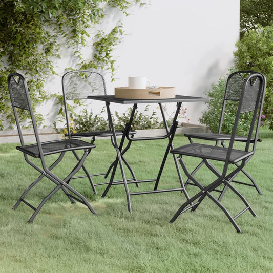 5-delige Tuinset metaalgaas antracietkleurig is nu te koop bij PeponiXL, paradijselijk wonen!