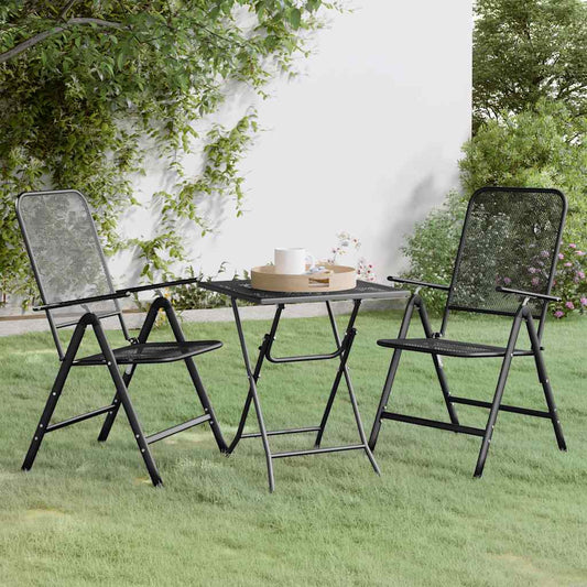 3-delige Tuinset metaalgaas antracietkleurig is nu te koop bij PeponiXL, paradijselijk wonen!