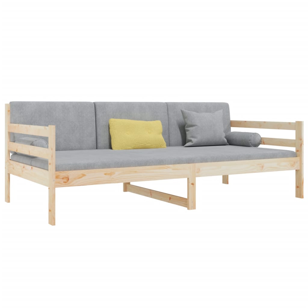 Slaapbank zonder matras 90x190 cm massief grenenhout is nu te koop bij PeponiXL, paradijselijk wonen!