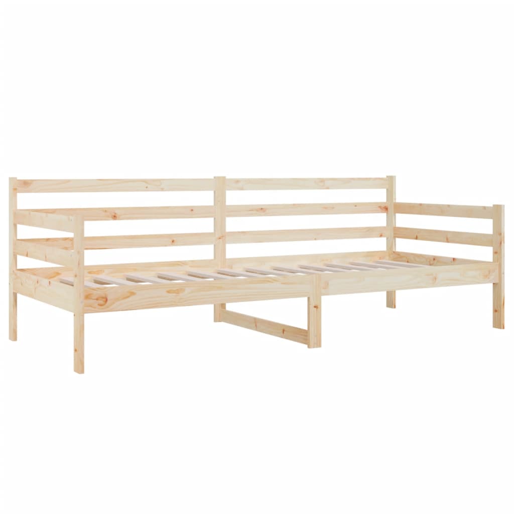 Slaapbank zonder matras 90x190 cm massief grenenhout is nu te koop bij PeponiXL, paradijselijk wonen!