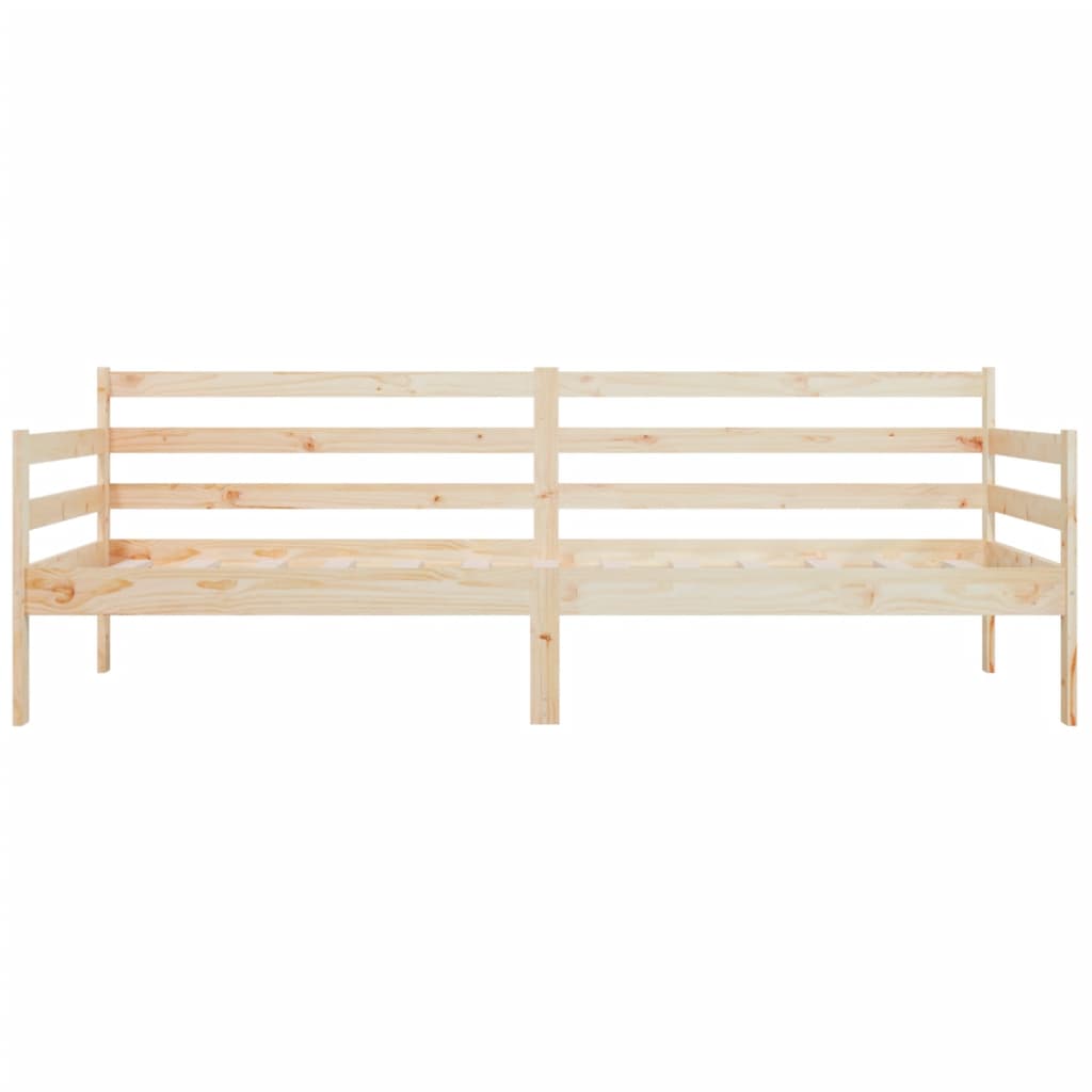Slaapbank zonder matras 90x190 cm massief grenenhout is nu te koop bij PeponiXL, paradijselijk wonen!
